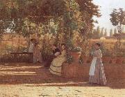 Sylvestro Lega The Pergola china oil painting reproduction